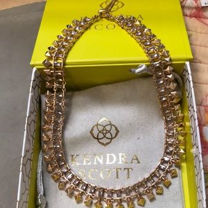 Kendra Scott jeweled necklace